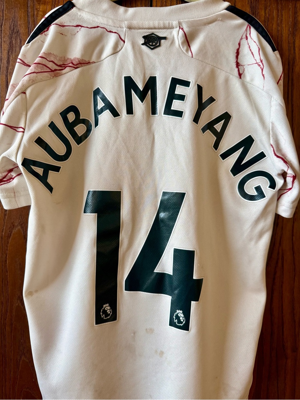 Arsenal Aubameyang Away Jersey * Kids 9-10Y 140 * Adidas * #14